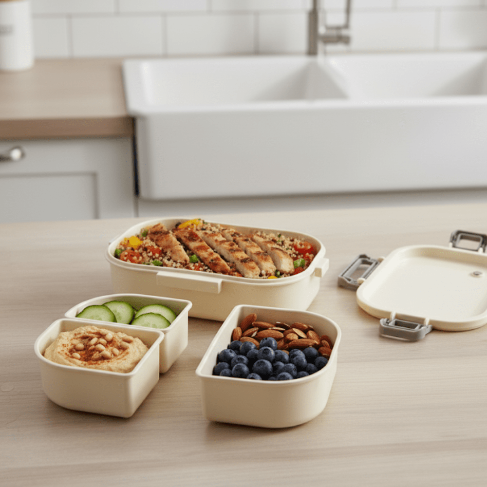 Compact Leakproof Storage Bento Lunch Box (800ml)