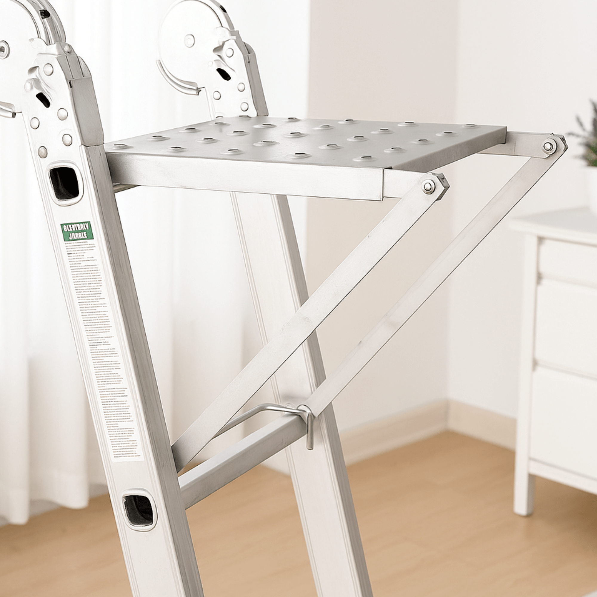 Universal Fit Aluminum Ladder Extension Platform