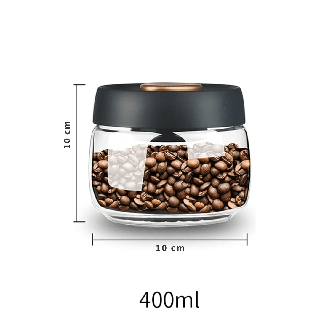 Coffee Bean Storage Glass Container