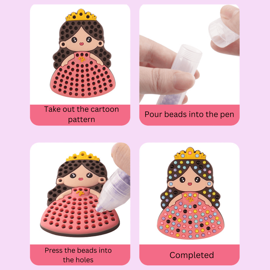 Color-Pop DIY Bead Art Maker with Beads Pen
