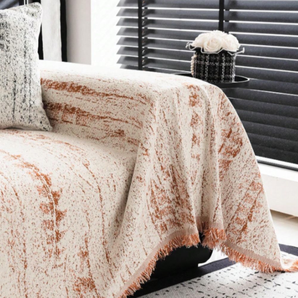 Chenille Soft Textured Anti-Slip Full Sofa Cover