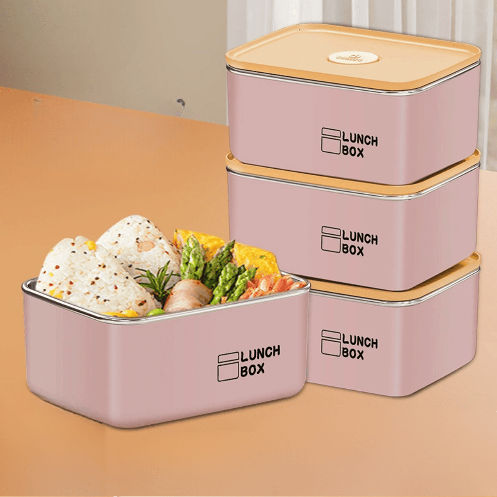 Antibacterial Stainless Steel Leak-Proof Bento Lunch Box