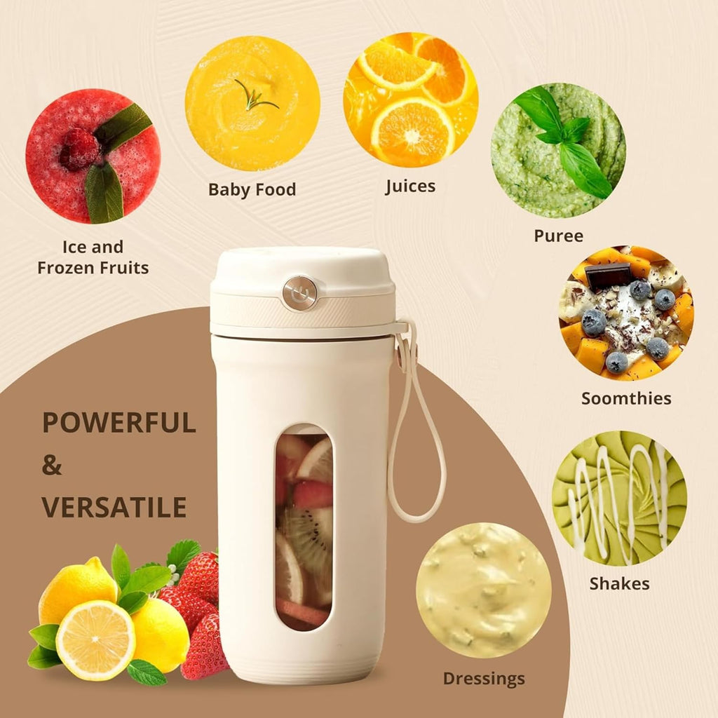 Turbo-Blend Portable Rechargeable Blender