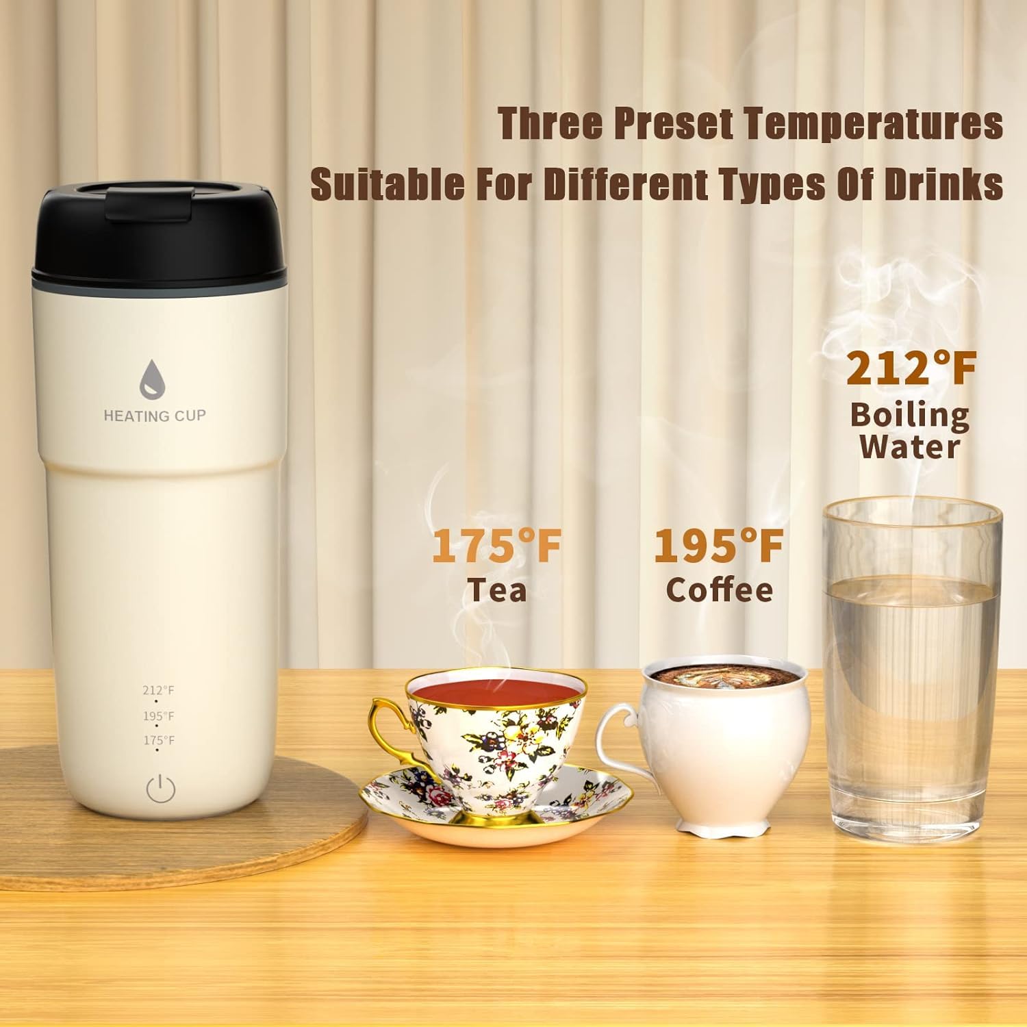 Swift-Heat Travel Electric Kettle