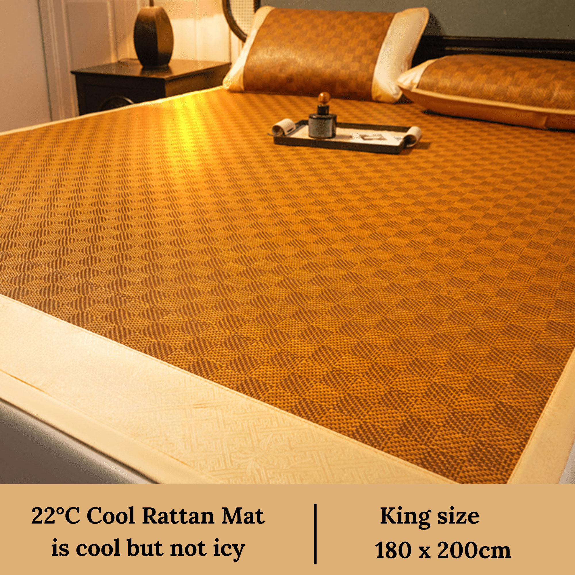 Summer Cool Rattan Sleeping Mat