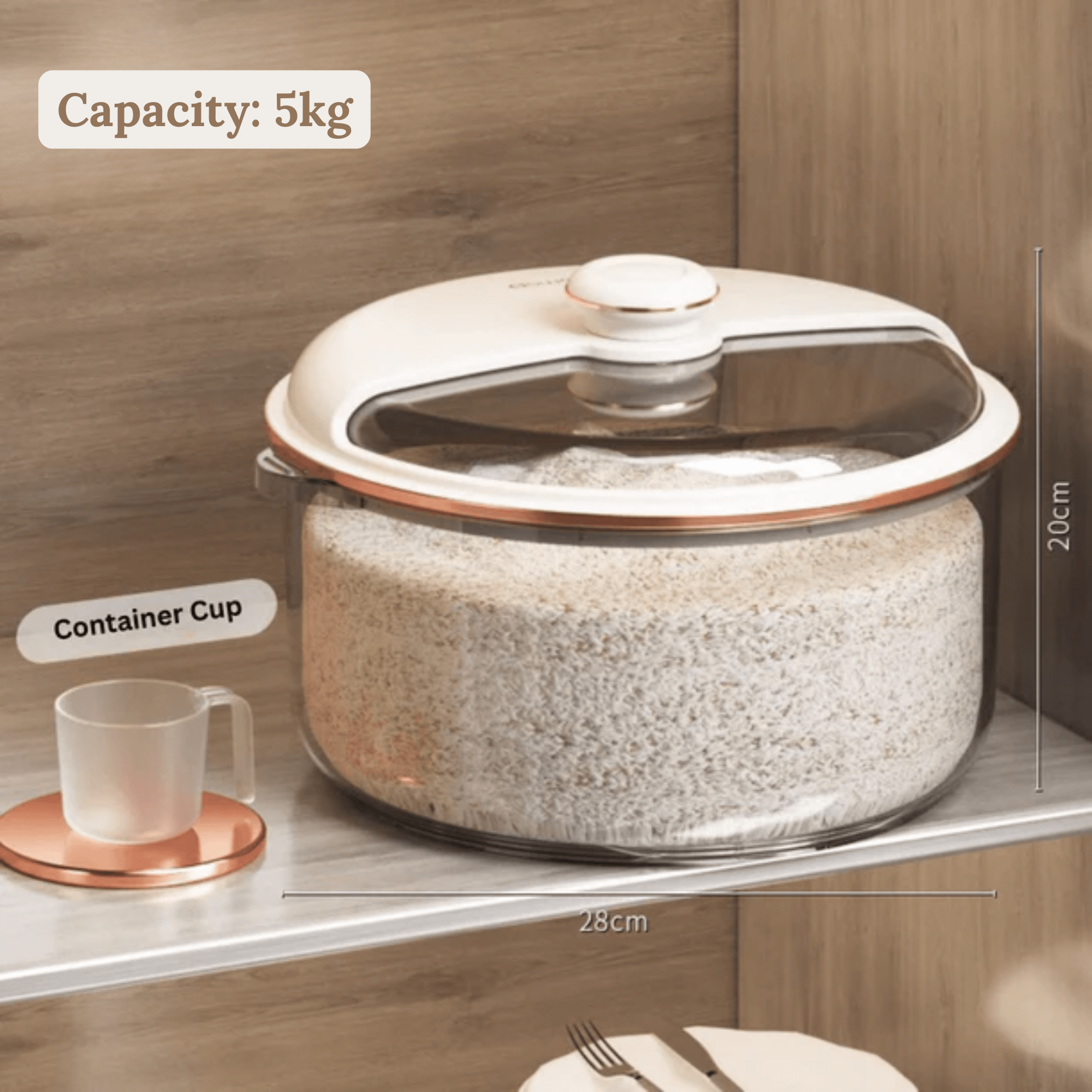 Clear View Multipurpose Storage Container