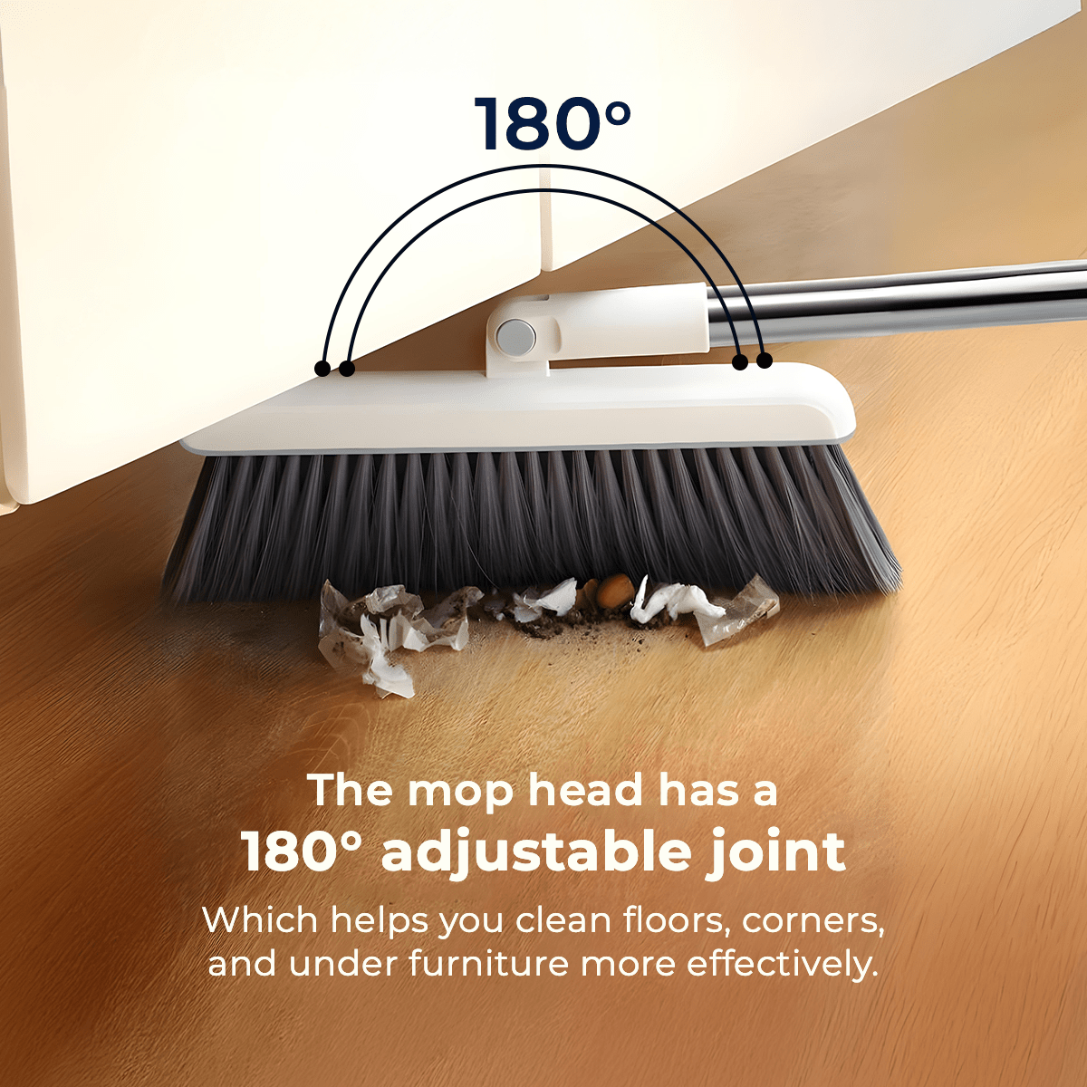 CleanMate 4-in-1 Home Cleaning Brush & Mop Kit