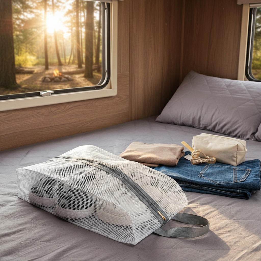 Transparent Portable Shoe Organizer Bag