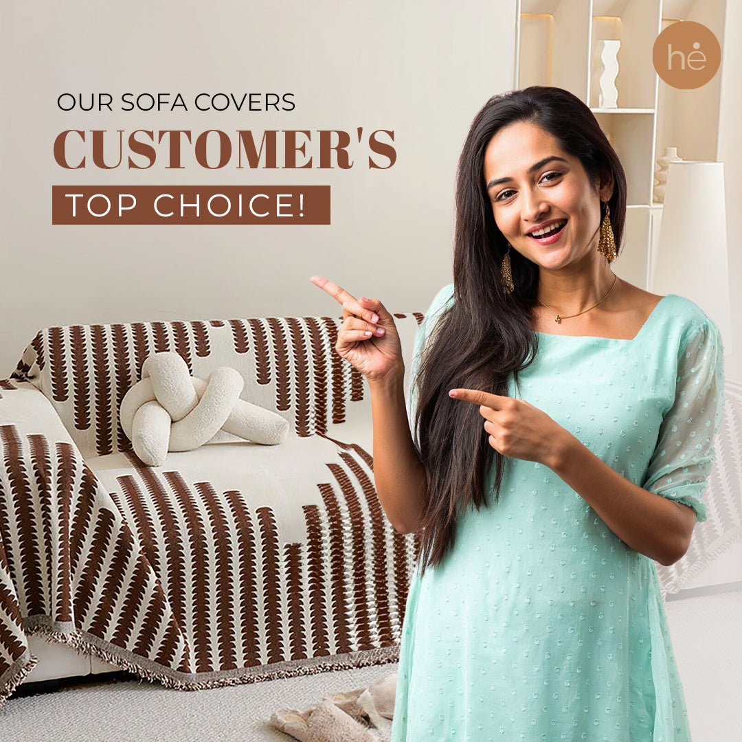 Coffee Elegance Elegance Chenille Sofa Cover