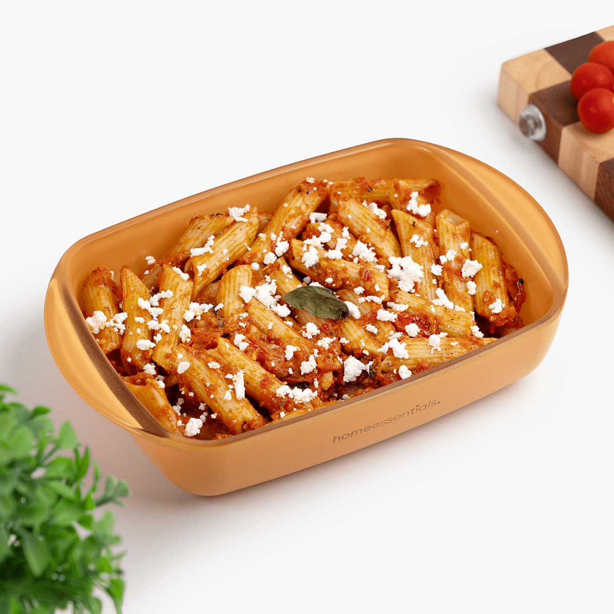 Yellow Rectangular Non-Stick Baking Dish