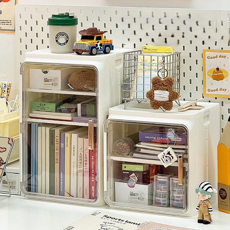 Desktop Dormitory Storage Box for Office & Study