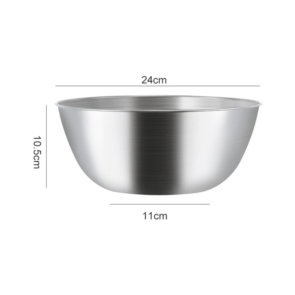 Versatile Stainless Steel Food Bowls