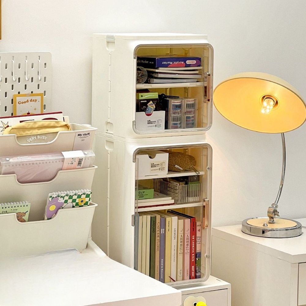 Desktop Dormitory Storage Box for Office & Study