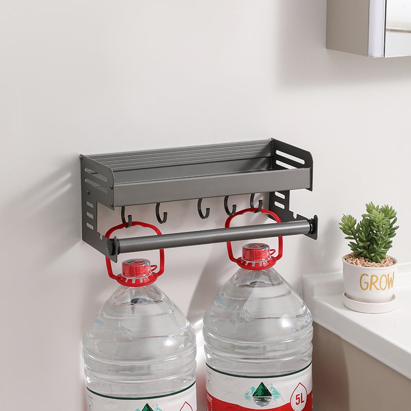 Wall-Mounted Multifunctional Spice Rack