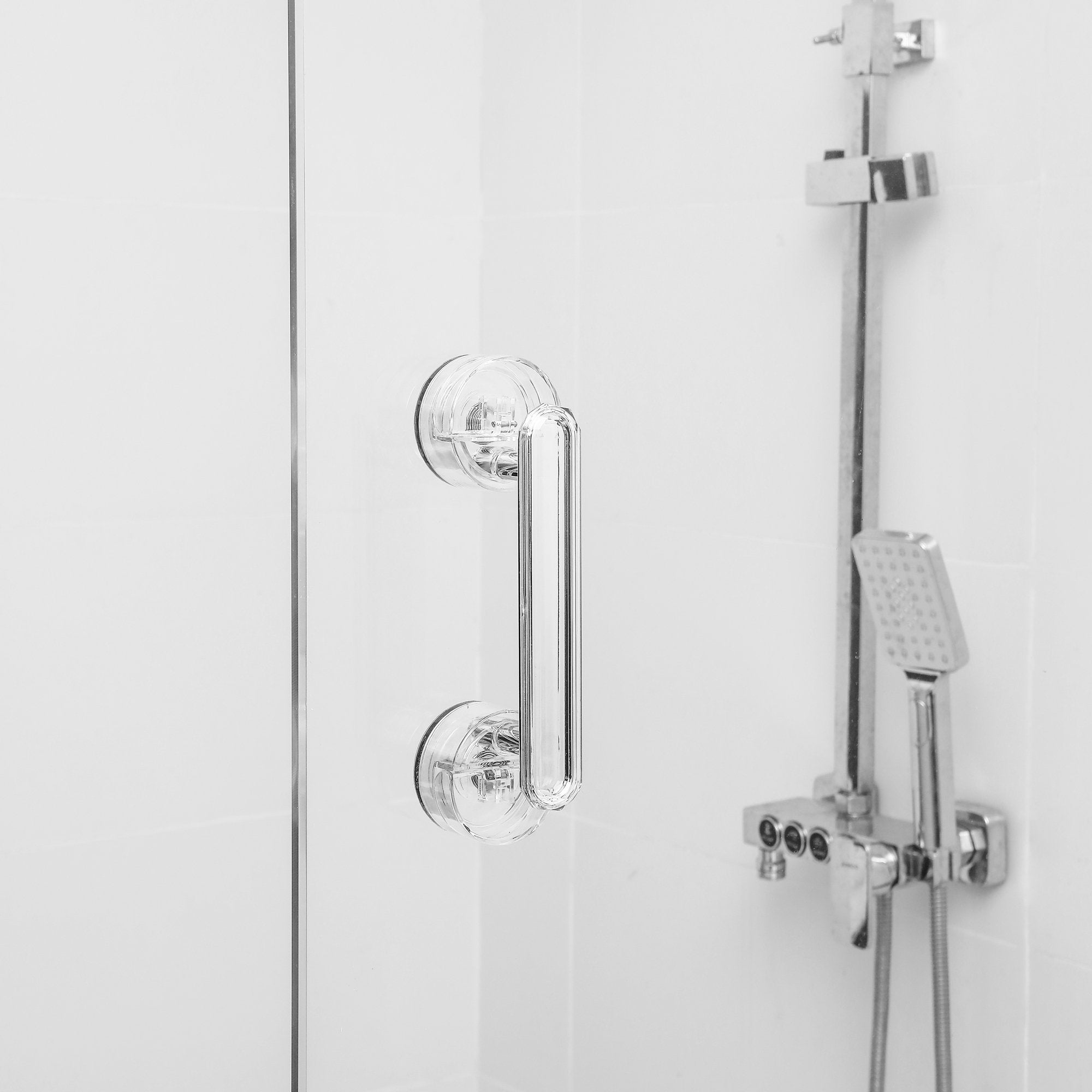 Crystal Punch-Free Door Handle