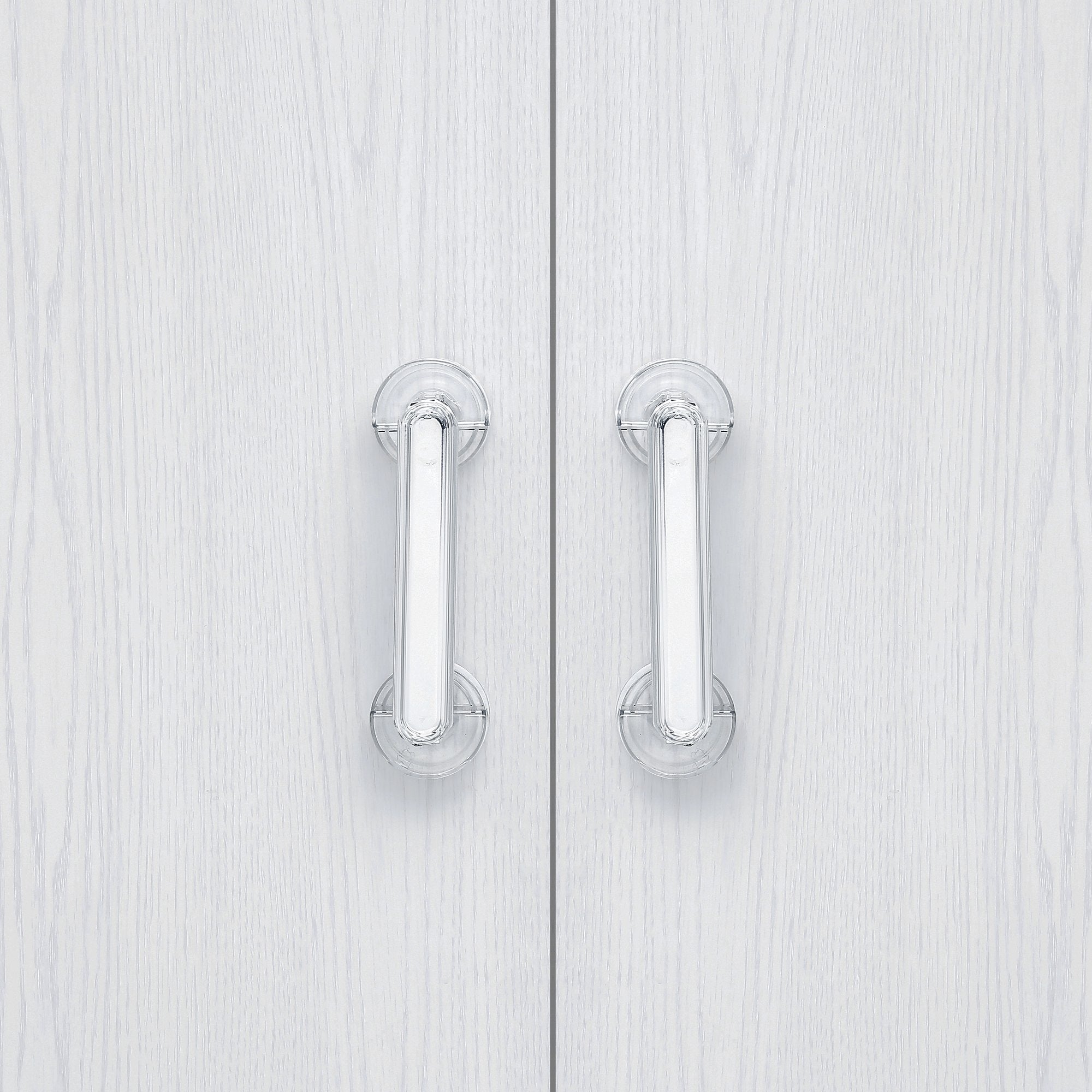 Crystal Punch-Free Door Handle